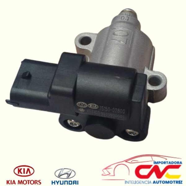 VALVULA IAC HYUNDAI GETZ 1,1 - HYUNDAI I10 1,1 -  KIA PICANTO 1,1 - HYUNDAI ATOS 1,0