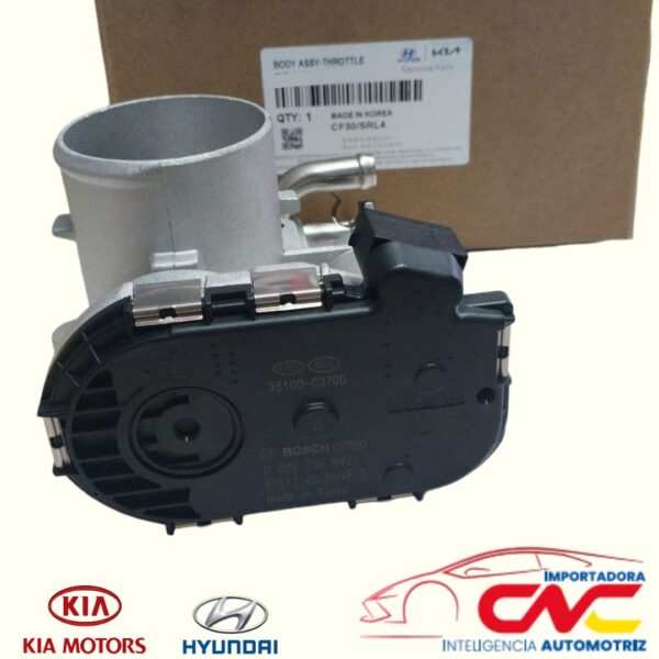 CUERPO DE ACELERACION HYNDAI I30 1,4 - HYUNDAI I20 ,4 - KIA RIO1.4 LX - KIA K2