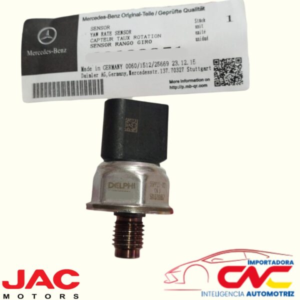 SENSOR DE PRESION DE RIEL  JAC X200 2.0 - JAC  T6 2.0 - JAC T8 2.0