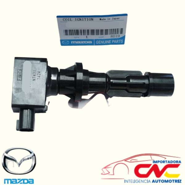 BOBINA DE ENCENDIDO  MAZDA TRIBUTE 2,3 - MAZDA 6 2,0 /2,3 - MAZDA 3 2,0/2,3 - MAZDA 5 2,0/2,3 - MAZDA MX7 2,3/2,5 - MAZDA MX5 2,0