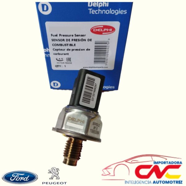 SENSOR DE RIEL FORD FIESTA 1.4  - FORD  ECOSSPORT 1.4 - PEUGEOT PARTNER 1.6