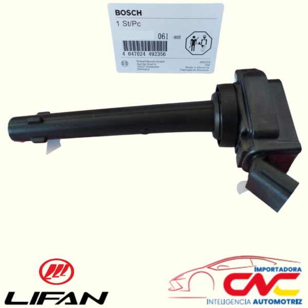 BOBINA DE ENCENDIDO LIFAN 330 - 530 - 620 - 630 - 720 - X50 - X60 1.3L 1.5L 1.8