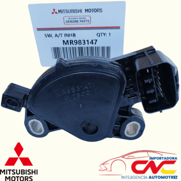 INTERRUPTOR DE SEGURIDAD NEUTRO MITSUBISHI ECLIPSE 2,4/3,8 - MITSUBISHI GALANT 2,4 - MITSUBISHI LANCER 2,0/2,4
