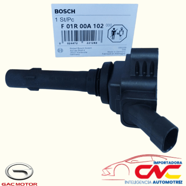 BOBINA DE ENCENDIDO GAC GA6 1,5 - GAC GM6 1,5 - GAC GS3 1,5 - GAC GS4 1,5 - GAC GS4 PLUS  1,5 - GAC GS4 1,5 - GAC GS5 1,5 - GAC M6 1,5