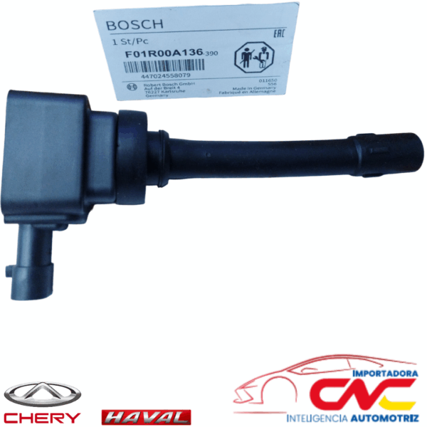 BOBINA DE ENCENDIDO HAVAL H2 1.5 - HAVAL H6 1.5 CHERY TIGGO 3X - ARRIZO 3 1.5 - ARRIZO 5 1.5