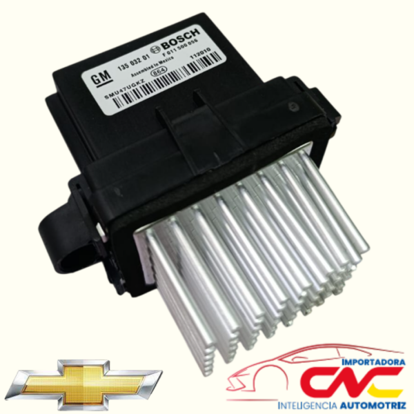 RESISTENCIA DEL VENTILADOR CHEVROLET CRUCE 1,6