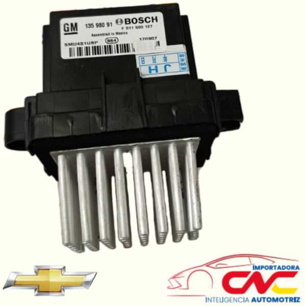 RESISTENCIA DEL VENTILADOR CHEVROLET SILVERADO  2,5 2006-  CHEVROLET SILVERADO 1,5  1997-2007 - CHEVROLET TAHOE 2007-2014