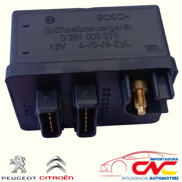 UNIDAD CONTROL BUJIA PEUGEOT 407 2.7 - PEUGEOT 607 2.7 - CITROEN C5 2.7 - CITROEN C6 2.7 - FIAT DOBLO 1.3 - FIAT STRADA 1.3