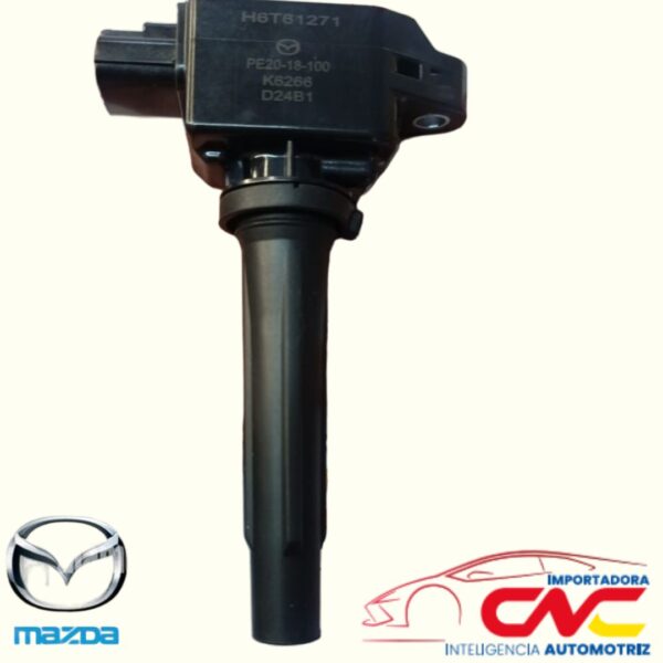 BOBINA DE ENCENDIDO MAZDA 3 2.0/2.5 - MAZDA 6 2.5 - MAZDA CX-5 2.0/2.5 - MAZDA CX-3 2.0 - MAZDA CX-9 2.5 - MAZDA MX-5 - MAZDA MIATA 2.0