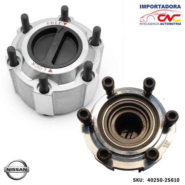 CANDADO AUTOMATICO NISSAN PHATFINDER 3.0 - 3.3 - 3.5 NISSAN D21 2.4 - 3.0 NISSAN FRONTIER NAVARA 2.4 -2.5 - 3.0 NISSAN XTERRA 2.4 -3.3