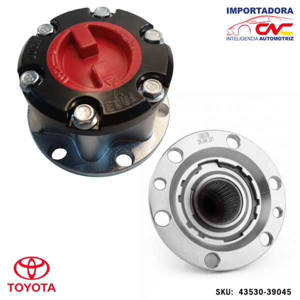 CANDADO AUTOMATICO TOYOTA HILUX 2.0 - 2.2 - 2.4 - 2.8 - 3.0 TOYOTA 4RUNNER 2.4 - 3.0