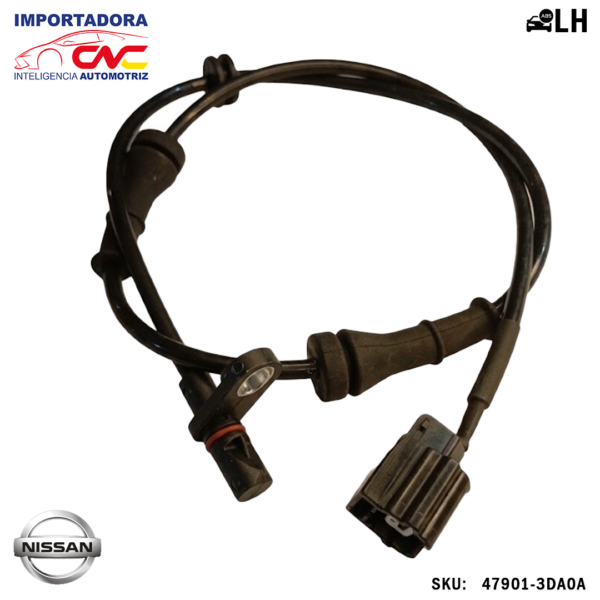 SENSOR ABS POSTERIOR LH NISSAN SENTRA 1,6 - 1,8 NISSAN TIIDA 1,6 - 1,5