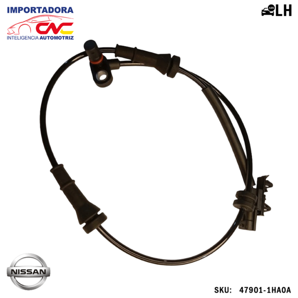 SENSOR ABS POSTERIOR LH NISSAN VERSA 1,6