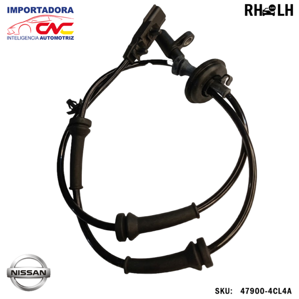 SENSOR ABS POSTERIOR RH - LH NISSAN RIOGUE 2,5 -2,0 - NISSAN XTRAIL T32 - NISSAN QASHQAI 2,0 -1,5